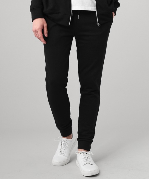 LIL VENDARS(リルヴェンダース)の「【セットアップ2点セット】ハイネックジップパーカー & ジョガーパンツ セットアップ(パーカー・メンズ・ホワイト/ブラック/杢グレー/ネイビー/ピンク・S/M/L/XL)」の12枚目の写真