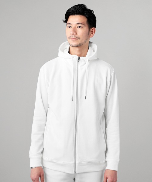 LIL VENDARS(リルヴェンダース)の「【セットアップ2点セット】ハイネックジップパーカー & ジョガーパンツ セットアップ(パーカー・メンズ・ホワイト/ブラック/杢グレー/ネイビー/ピンク・S/M/L/XL)」の16枚目の写真