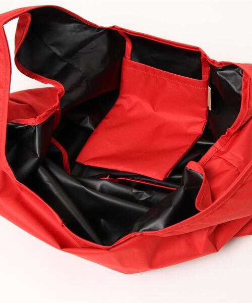 392 plusm（サンキューニプリュスエム）の「PU square bag S（エコバッグ/サブバッグ・レディース・ブラック/レッド/イエロー/ブルー・FREE）」の9枚目の写真
