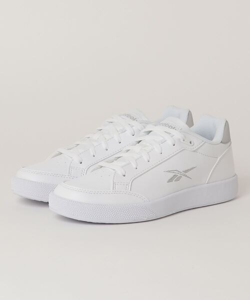 Reebok(リーボック)の「 ベクター スマッシュ / Vector Smash(スニーカー・レディース・ホワイト×シルバー・26.0cm/25.0cm/25.5cm/26.5cm/22.5cm/23.0cm/23.5cm/24.0cm/24.5cm)」の6枚目の写真
