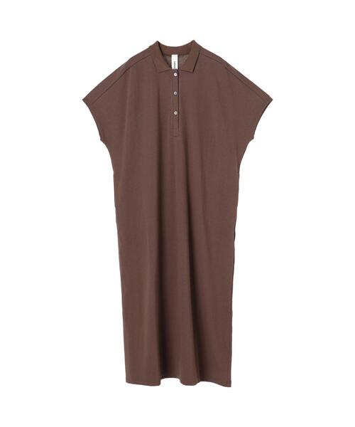 GARAGE OF GOOD CLOTHING(ガレージオブグッドクロージング)の「ポロ襟ワンピース(ワンピース・レディース・ブラウン/ブラック/チャコールグレー・FREE)」の18枚目の写真