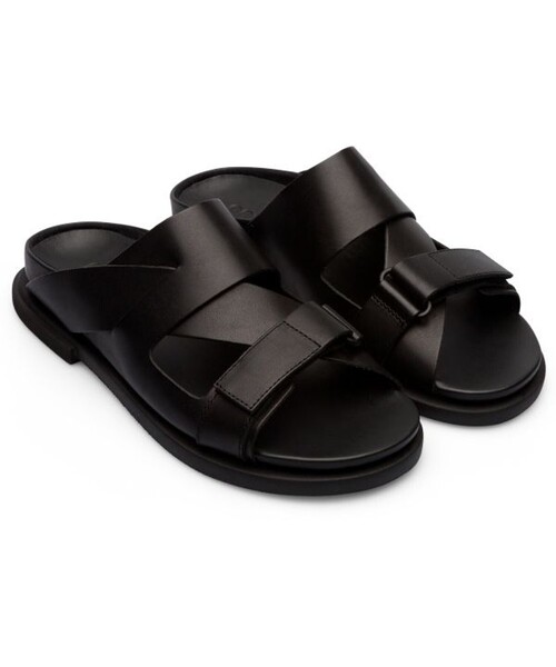 Edo Black Sandals for Men - Spring/Summer collection