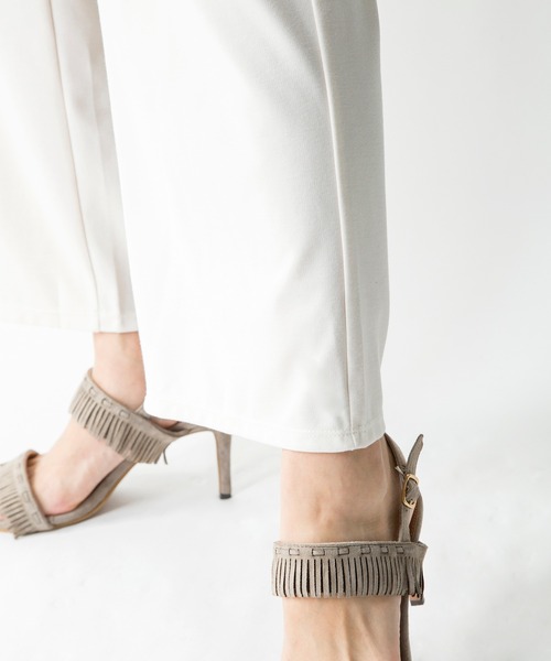 MILLION CARATS（ミリオンカラッツ）の「【STYLE4】撥水加工リラックスワイドパンツ（その他パンツ・レディース・ブラック/ブラウン/オフホワイト・FREE）」の16枚目の写真