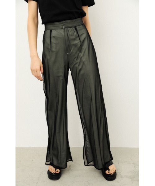 LAGUA GEM（ラグアジェム）の「SHEER FLARE PT（その他パンツ）」 - WEAR display picture 1