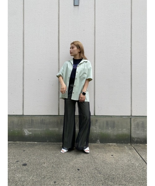LAGUA GEM（ラグアジェム）の「SHEER FLARE PT（その他パンツ）」 - WEAR display picture 1