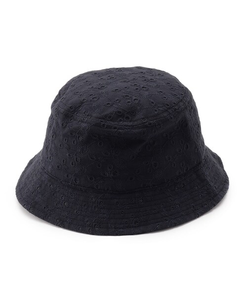 DRESKIP（ドレスキップ）の「◆HIDETRADING PRODUCT レ－スバケットハット（ハット・レディース・アイボリー/ブラック・00）」の2枚目の写真