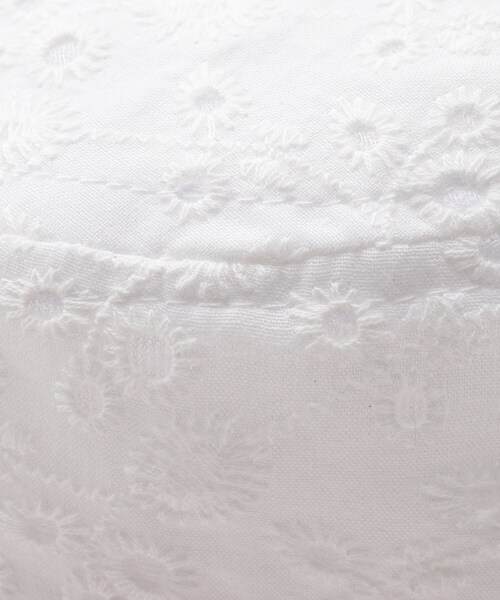 DRESKIP（ドレスキップ）の「◆HIDETRADING PRODUCT レ－スバケットハット（ハット・レディース・アイボリー/ブラック・00）」の7枚目の写真