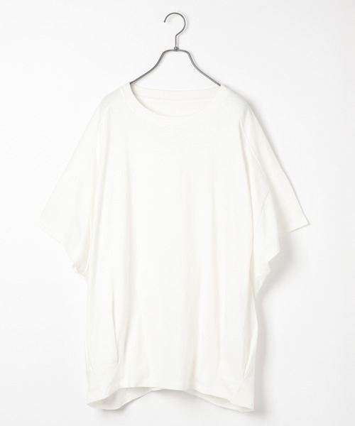 Heather（ヘザー）の「コクーンオーバーＴＥＥ　957016（Tシャツ/カットソー・レディース・ホワイト/オレンジ/ブラック・FREE）」の5枚目の写真