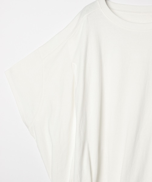 Heather（ヘザー）の「コクーンオーバーＴＥＥ　957016（Tシャツ/カットソー・レディース・ホワイト/オレンジ/ブラック・FREE）」の8枚目の写真