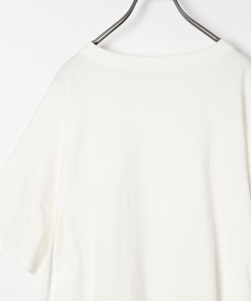 Heather（ヘザー）の「コクーンオーバーＴＥＥ　957016（Tシャツ/カットソー・レディース・ホワイト/オレンジ/ブラック・FREE）」の11枚目の写真