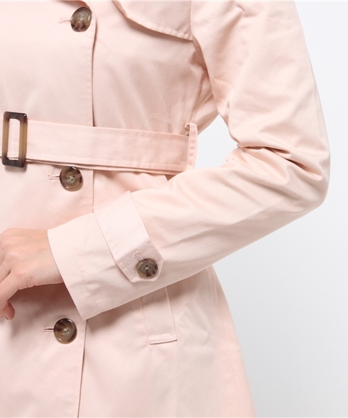 WEGO（ウィゴー）の「WEGO/トレンチコート（トレンチコート・レディース・ベージュ/ライトピンク・FREE）」の8枚目の写真