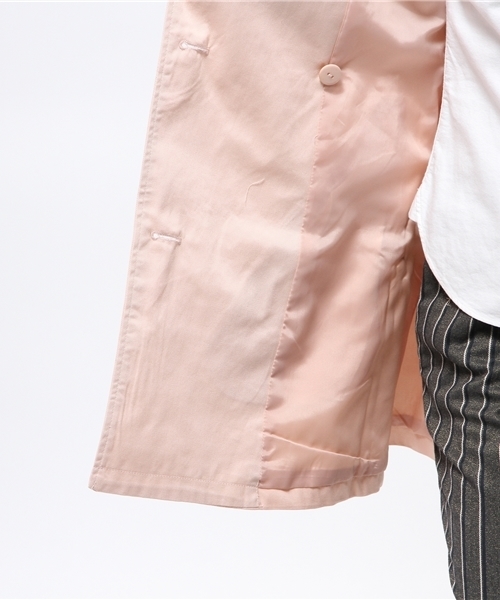 WEGO（ウィゴー）の「WEGO/トレンチコート（トレンチコート・レディース・ベージュ/ライトピンク・FREE）」の12枚目の写真