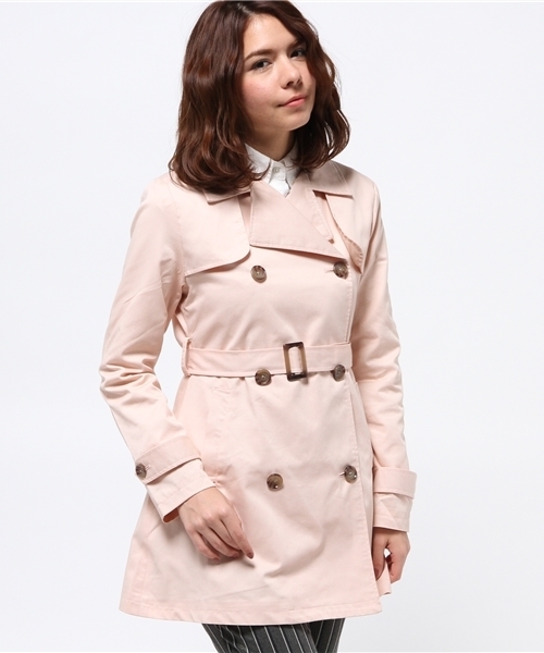 WEGO（ウィゴー）の「WEGO/トレンチコート（トレンチコート・レディース・ベージュ/ライトピンク・FREE）」の17枚目の写真