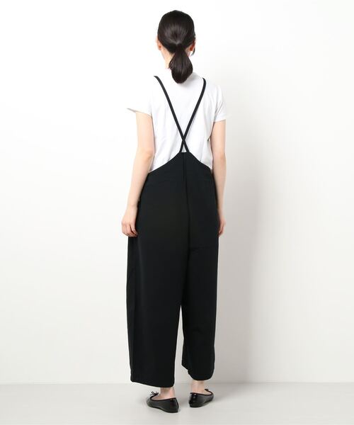 Samansa Mos2（サマンサ モスモス）の「脇リボンキャミサロペット（サロペット/オーバーオール・レディース・ブラック/キナリ/チャコールグレー/ベージュ・ﾌﾘ-）」の7枚目の写真