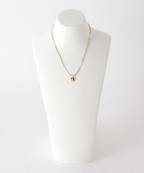 BEAUTY&YOUTH UNITED ARROWS（ビューティーアンドユースユナイテッドアローズ）の「BY マルチビーズ ペンダント（ネックレス・レディース・シルバー/ゴールド・FREE）」の6枚目の写真