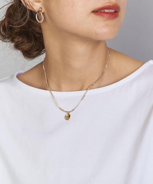 BEAUTY&YOUTH UNITED ARROWS（ビューティーアンドユースユナイテッドアローズ）の「BY マルチビーズ ペンダント（ネックレス・レディース・シルバー/ゴールド・FREE）」の7枚目の写真