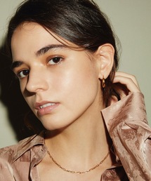 CENE | 【CENE】セネ/[ゴールド]シンプルフープピアス(ピアス（両耳用）)