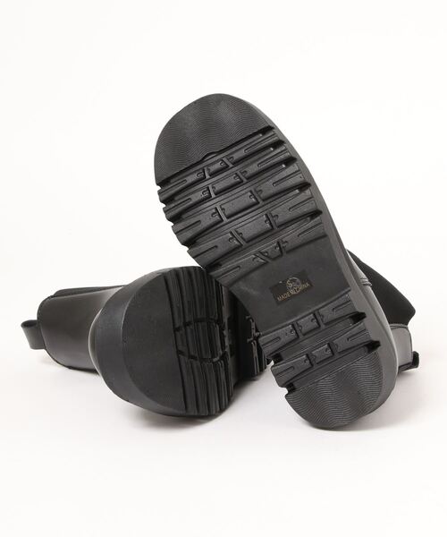 NOFALL（ノーフォール）の「トラックソールサイドゴアショートビガーブーツ（ブーツ・レディース・ブラック・S/LL/M/L）」の2枚目の写真