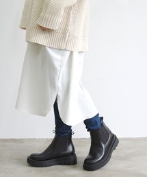 NOFALL | トラックソールサイドゴアショートビガーブーツ(ブーツ)