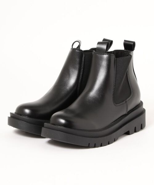 NOFALL（ノーフォール）の「トラックソールサイドゴアショートビガーブーツ（ブーツ・レディース・ブラック・S/LL/M/L）」の8枚目の写真