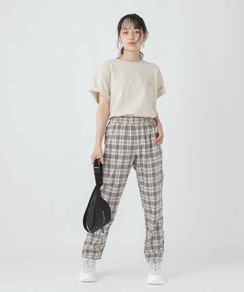 repipi armario（レピピ アルマリオ）の「バックロゴBIGTシャツ2（Tシャツ/カットソー・キッズ・ブルー/ミント/ブラウン/アイボリー・MEDIUM/LARGE）」の14枚目の写真