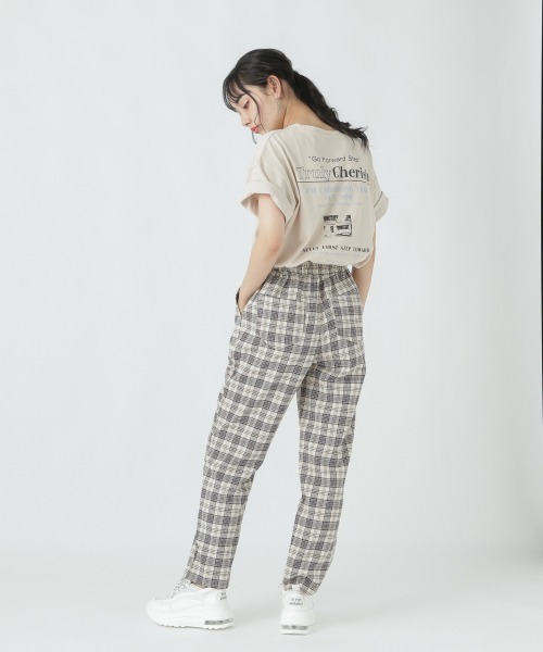 repipi armario（レピピ アルマリオ）の「バックロゴBIGTシャツ2（Tシャツ/カットソー・キッズ・ブルー/ミント/ブラウン/アイボリー・MEDIUM/LARGE）」の15枚目の写真