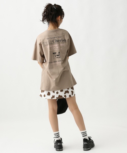 repipi armario（レピピ アルマリオ）の「バックロゴBIGTシャツ2（Tシャツ/カットソー・キッズ・ブルー/ミント/ブラウン/アイボリー・MEDIUM/LARGE）」の17枚目の写真