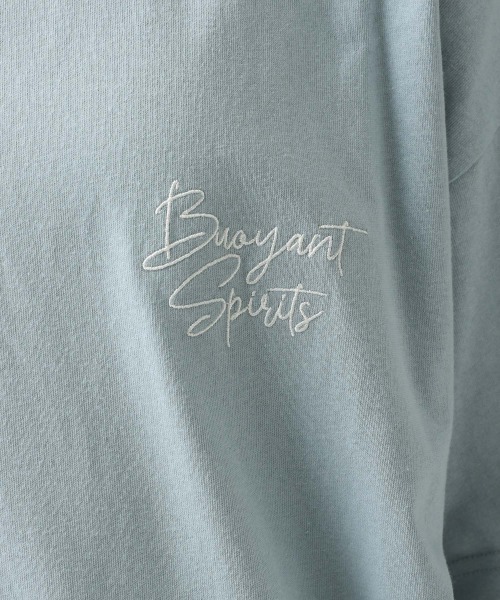 repipi armario（レピピ アルマリオ）の「バックロゴBIGTシャツ2（Tシャツ/カットソー・キッズ・ブルー/ミント/ブラウン/アイボリー・MEDIUM/LARGE）」の11枚目の写真