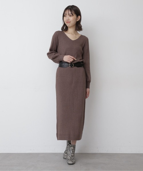 FREE'S MART（フリーズマート）の「◆フレアヒールブーティ（ブーツ・レディース・ブラック/グレー系その他・SMALL/MEDIUM）」の3枚目の写真