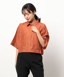 earth music&ecology | シアーショートシャツ(シャツ/ブラウス)