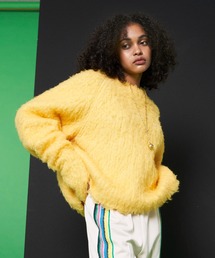 MAISON SPECIAL | フラッフィークルーネックニット【MAISON SPECIAL/メゾンスペシャル】(ニット/セーター)
