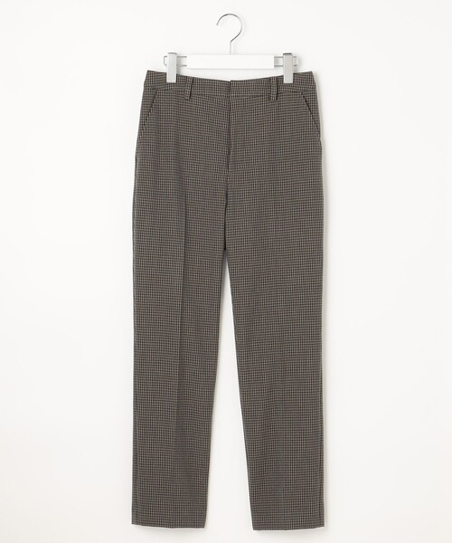 J.PRESS(ジェイプレス)の「【洗える】NEWESTバックピーチチェック テーパード パンツ(その他パンツ・レディース・ブラウン系3・7/13/9/11)」の7枚目の写真
