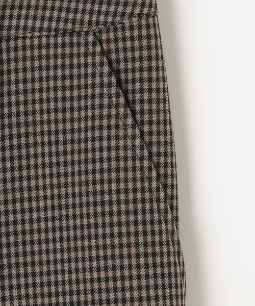 J.PRESS(ジェイプレス)の「【洗える】NEWESTバックピーチチェック テーパード パンツ(その他パンツ・レディース・ブラウン系3・7/13/9/11)」の10枚目の写真