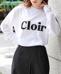 【HERCLOSET】WEB限定CloirロゴロンT 新色追加 WEB LIMITED CLOIR LOGO LONG TEE NEW COLOR