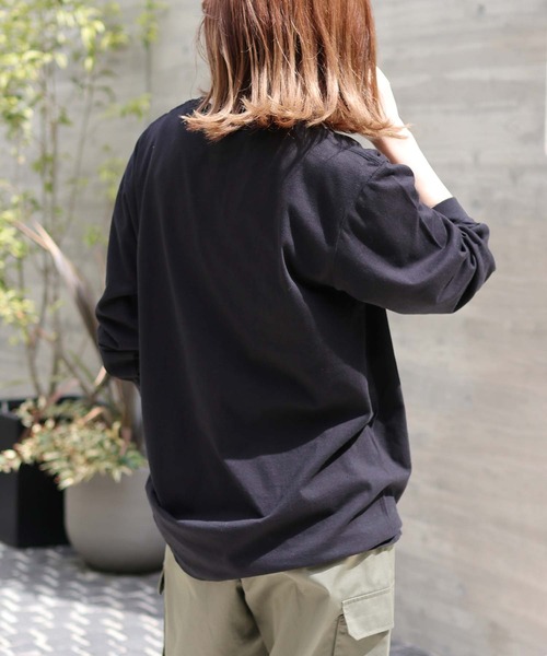 tシャツ 「THE HOLIDAY CLOSET」 ロゴロンT レディース 楽天市場】ロゴT 「 すっきり ルーズ 」 【即納】 レディース