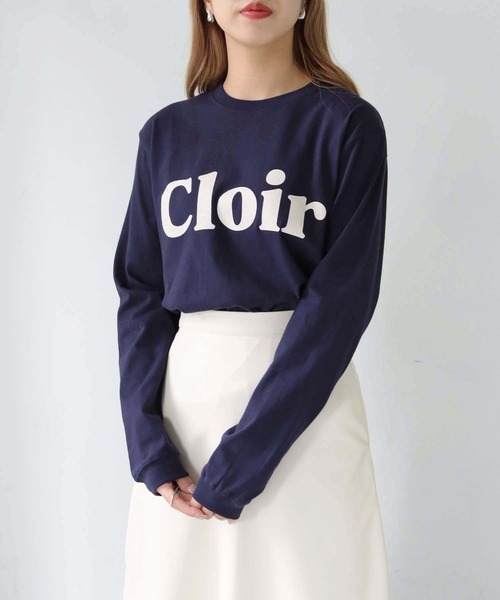 tシャツ 「THE HOLIDAY CLOSET」 ロゴロンT レディース HERCLOSET】WEB限定CloirロゴロンT 新色追加（Tシャツ