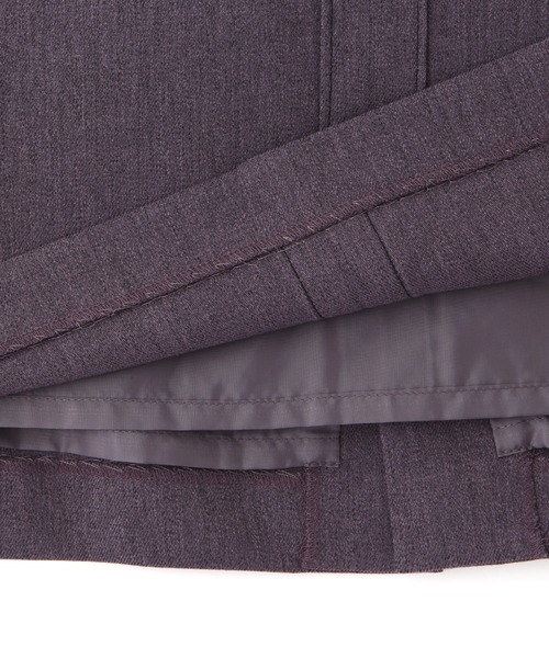 PROPORTION BODY DRESSING（プロポーションボディドレッシング）の「フロント釦ハイウエストタイトスカート / 1211220008（スカート・レディース・パープル/ブラウン・MEDIUM/SMALL）」の11枚目の写真