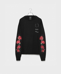 LEGENDA | Barbed wire Rose Longsleeve T-shirt(Tシャツ/カットソー)