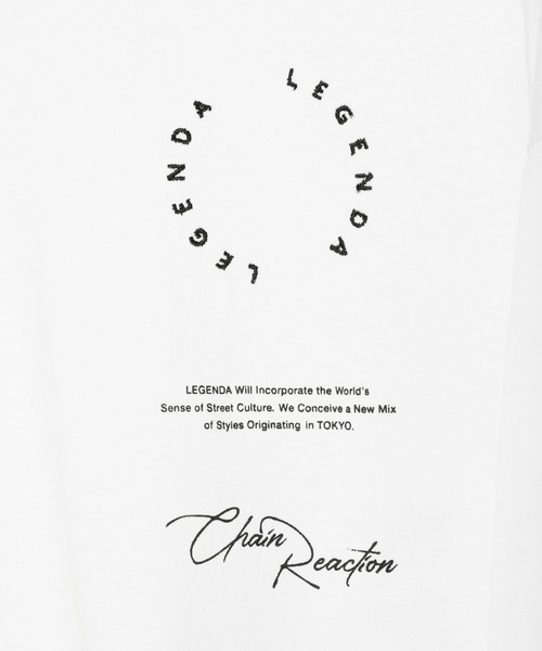 LEGENDA(レジェンダ)の「Barbed wire Rose ロングスリーブTシャツ **(Tシャツ/カットソー・レディース・ブラック×レッド/ホワイト×レッド・FREE)」の9枚目の写真