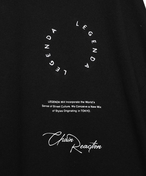 LEGENDA(レジェンダ)の「Barbed wire Rose ロングスリーブTシャツ **(Tシャツ/カットソー・レディース・ブラック×レッド/ホワイト×レッド・FREE)」の3枚目の写真