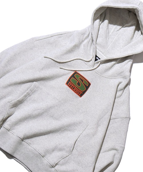 STUSSY（ステューシー）の「STUSSY/ステューシー AGNESS BOXY CROP HOOD FLEECE フーディー（パーカー・メンズ・チャコールグレー/アッシュグレー・L）」の21枚目の写真