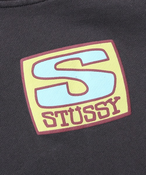 STUSSY（ステューシー）の「STUSSY/ステューシー AGNESS BOXY CROP HOOD FLEECE フーディー（パーカー・メンズ・チャコールグレー/アッシュグレー・L）」の12枚目の写真