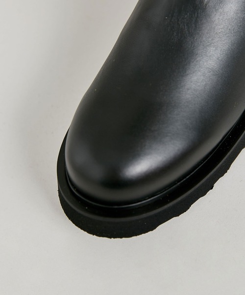 CAMINANDO（カミナンド）の「CAMINANDO/RIDING LONG BOOTS（ブーツ・レディース・ブラック/ブラウン・37/36/38）」の12枚目の写真