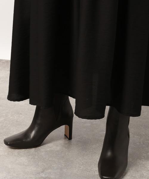 BABYLONE（バビロン）の「BABYLONE / ソフトドビーマキシワンピース【手洗い可】（ワンピース・レディース・ブラック/ベージュ・フリー）」の21枚目の写真