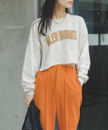 FREE'S MART | ◇裏起毛カレッジロゴ長袖短丈スウェット(スウェット)