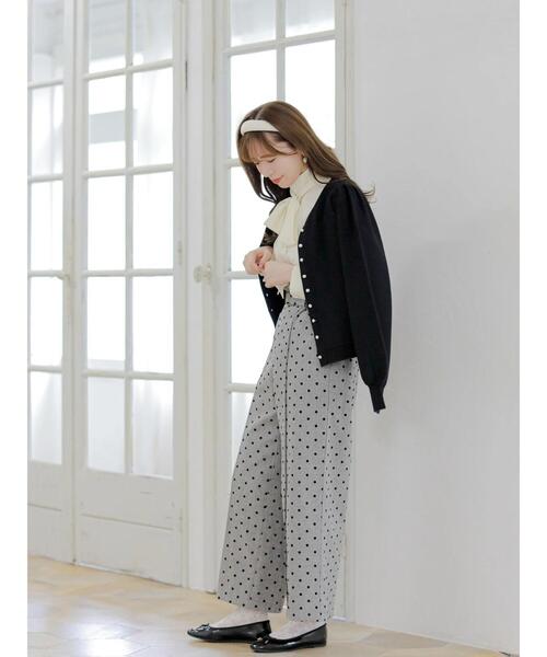 Areeam（アリーム）の「大人のためのリボンブラウス（Tシャツ/カットソー・レディース・ベージュ/アイボリー・FREE）」の15枚目の写真