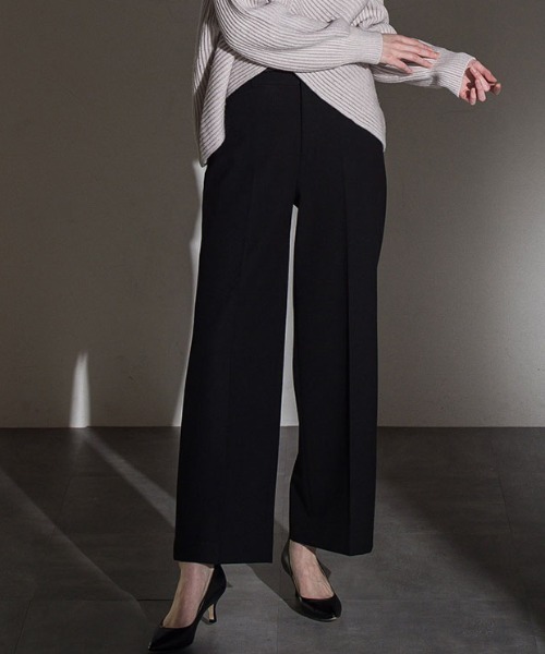 la.f…（ラエフ）の「《ラエフ定番アイテム【極】シリーズ》《セットアップ対応》ピクシエスタECOワイドパンツ（その他パンツ・レディース・チャコールグレー/ブラック系その他/ブラック/ホワイト/グレー・7号/11号/9号）」の3枚目の写真