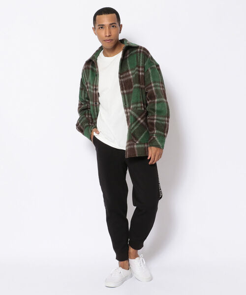 LUSOR(ルーソル)の「LUSOR(ルーソル)BIG CHECK SH ビッグチェックシャツ(シャツ/ブラウス・メンズ・ネイビー/オレンジ/ブラック/グリーン・FREE)」の14枚目の写真