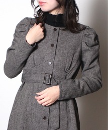 NOMAE | 【NOMAE】ツイードフロントボタンワンピース(ワンピース)