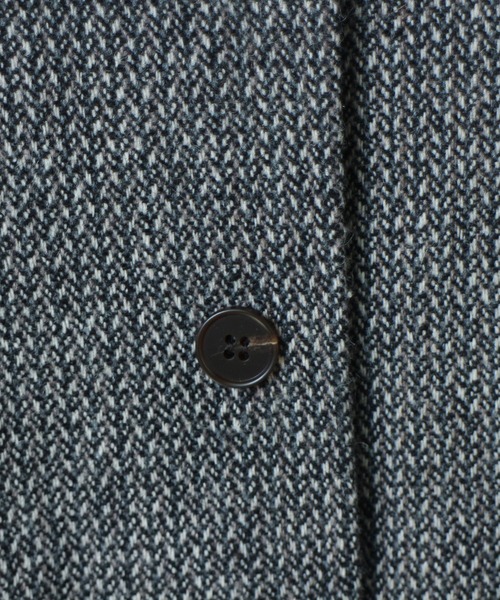 NOMAE（ノーマエ）の「【NOMAE】ツイードフロントボタンワンピース（ワンピース・レディース・ブラック/ライトブラウン/レッド・FREE）」の9枚目の写真